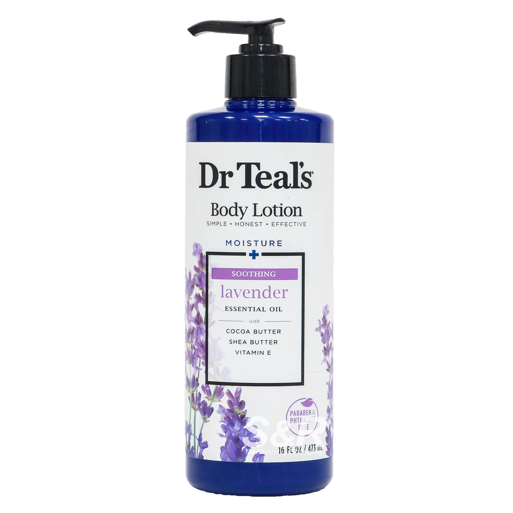 Dr. Teal's Moisture plus Soothing Lavender Body Lotion 473mL